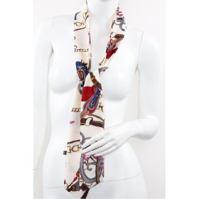 Fashion Silky Scarf Long 06 145x7cm